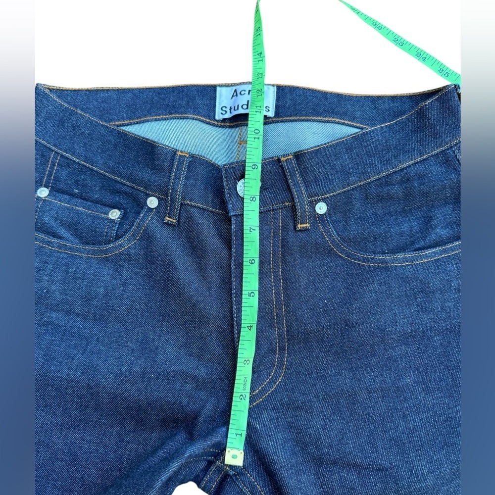 Acne Studio ace Straight rw strech indigo M Size 30/32 - Picture 6 of 9